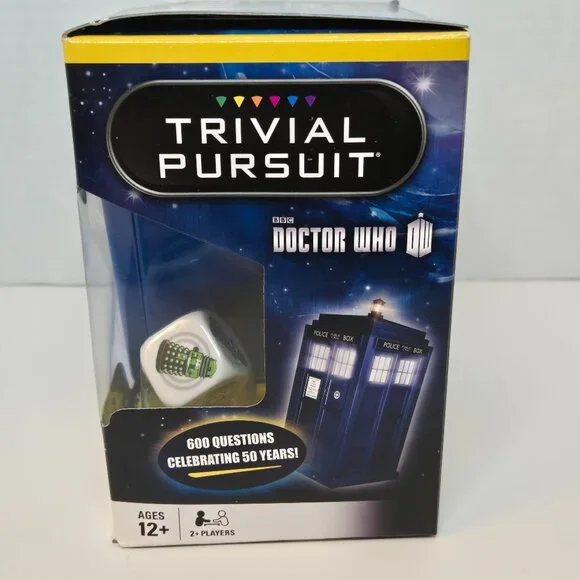 New In Box Doctor Who Trivial Pursuit | 50th Anniversary Edition - Picture 2 of 8
